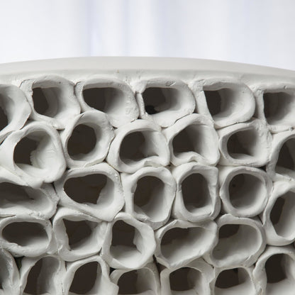 Reef Centerpiece by Global Views. Made from artistic ceramic in a coastal style.