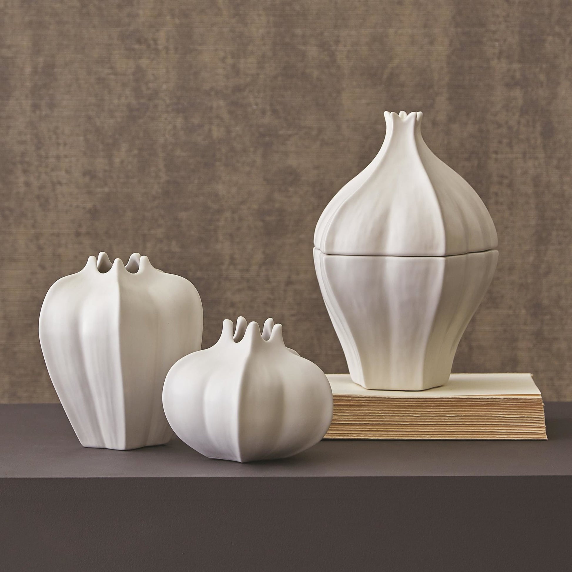 Star Fruit Vase by Global Views. Made from ceramic in a coastal style.
