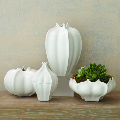 Star Fruit Vase by Global Views. Made from ceramic in a coastal style.