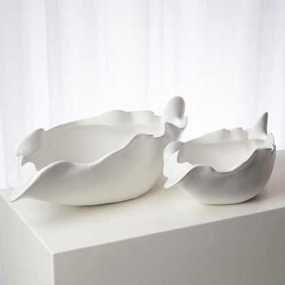 Free Form Organic Bowl by Global Views. Made from ceramic in a modern style.
