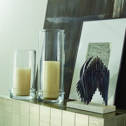 Intaglio Hurricane by Global Views. Made from glass in a transitional style.