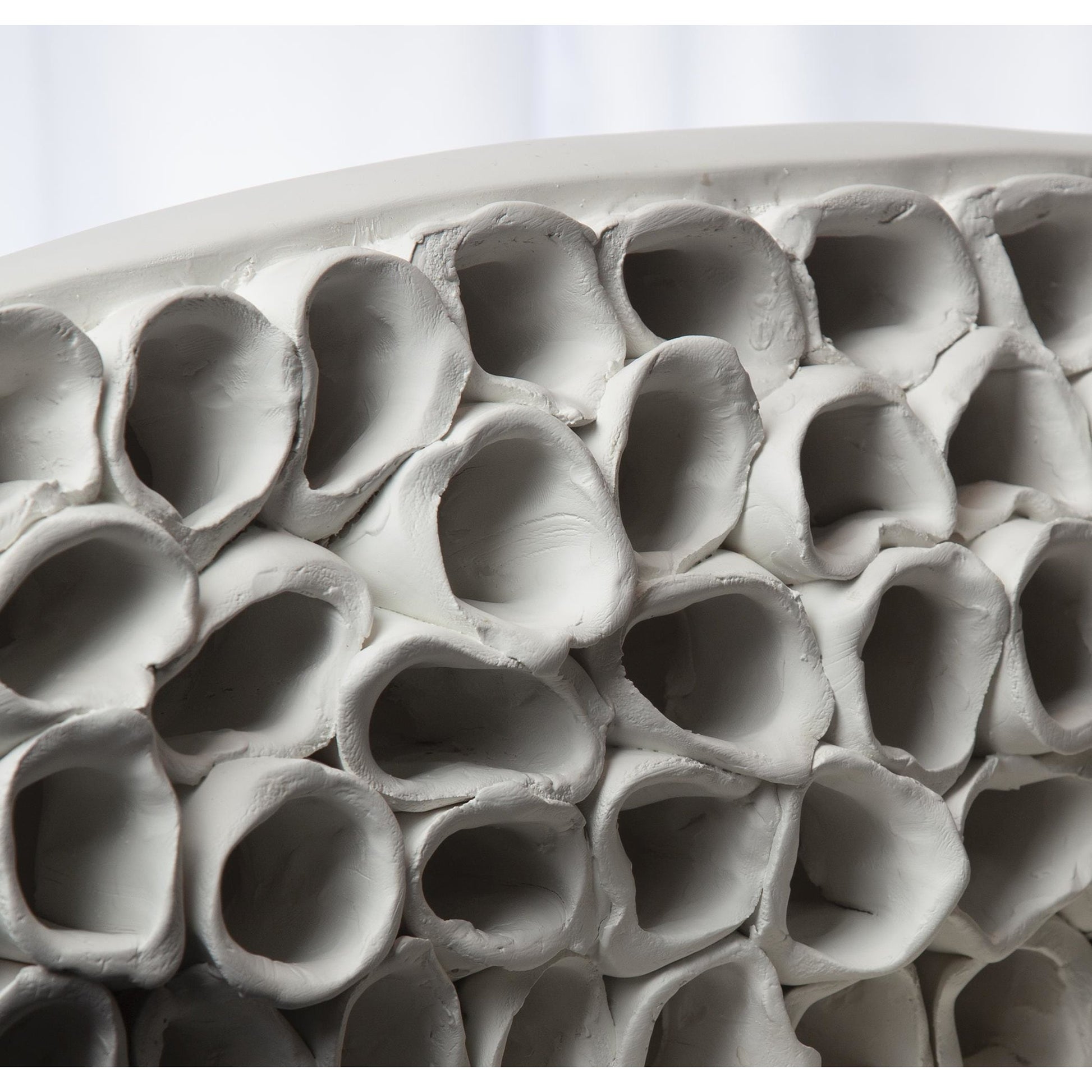 Reef Centerpiece by Global Views. Made from artistic ceramic in a coastal style.