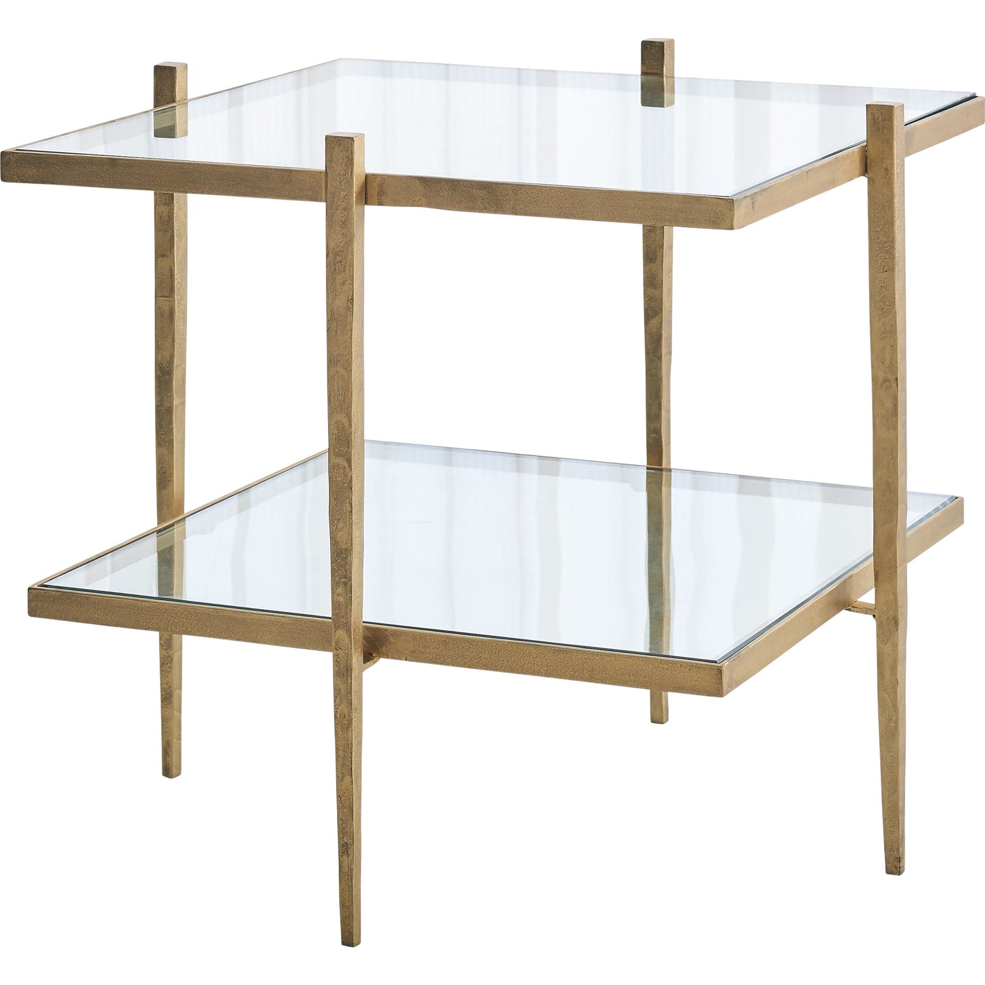 Laforge End Table by Global Views. Made from unique in a transitional style.