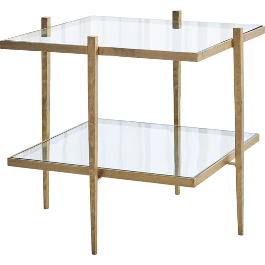 Laforge End Table by Global Views. Made from unique in a transitional style.