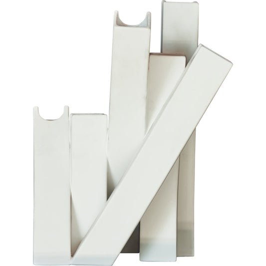 Collage Vase by Global Views. Made from ceramic in a modern style.