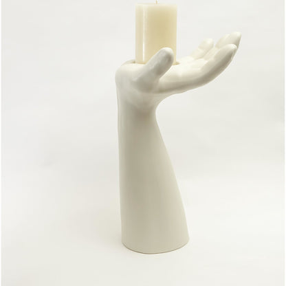 Palma Candleholder by Global Views. Made from ceramic in a eclectic & global style.