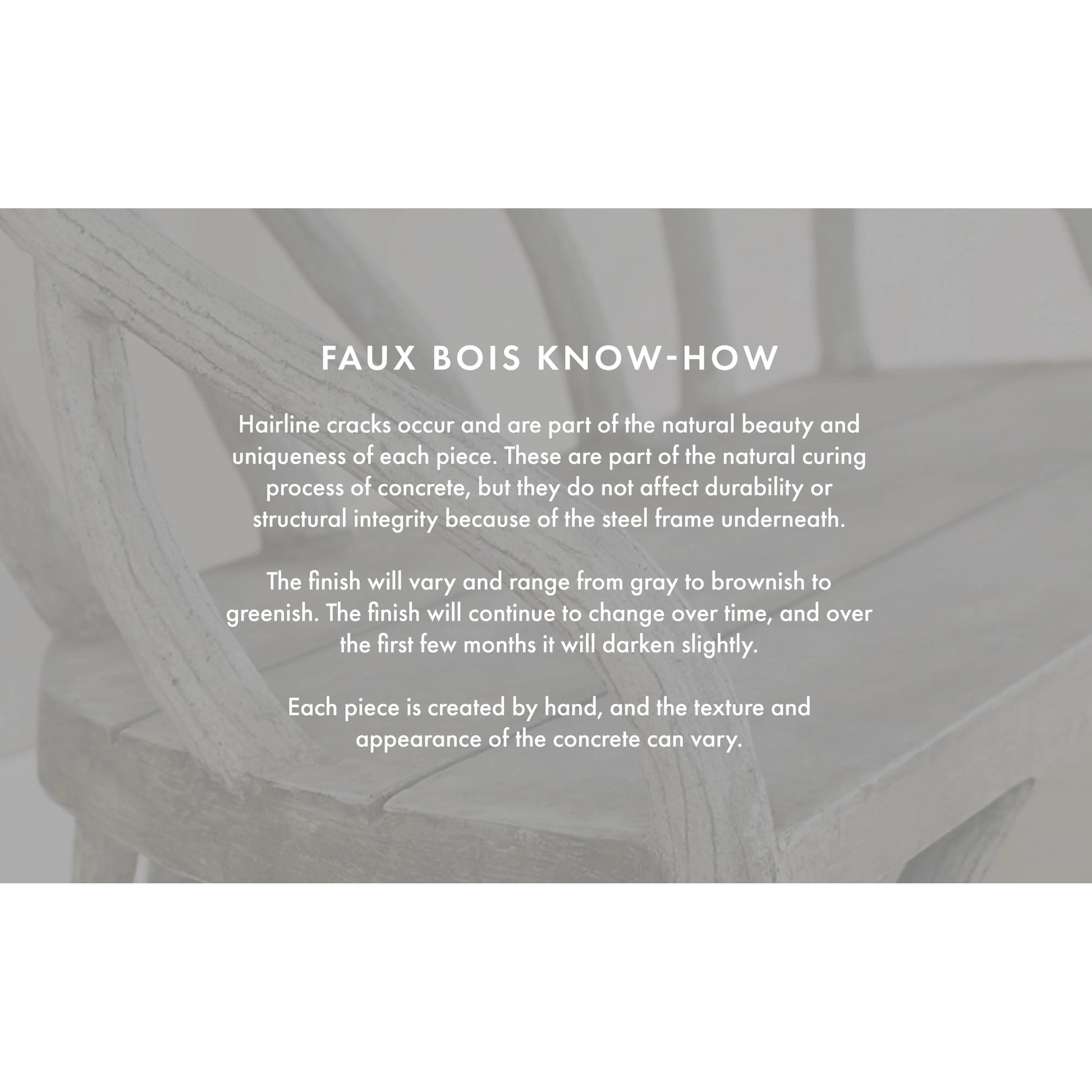 Faux Bois Planter by Currey and Company in portland, faux bois. Made from concrete, iron in a rustic style.