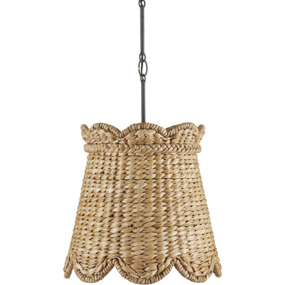 Annabelle Pendant by Currey and Company. Made from wrought iron in a cottage & farmhouse style.