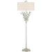 Forget-Me-Not Floor Lamp by Currey and Company. Made from crystal, metal in a modern style.