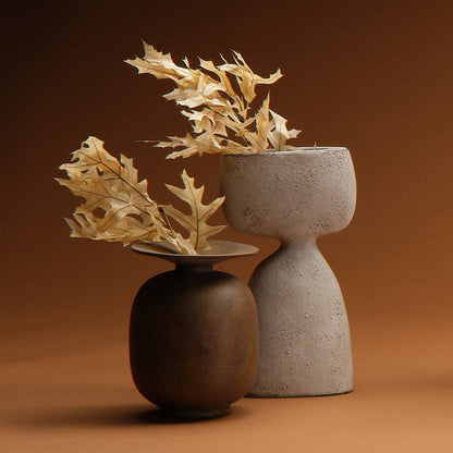 Anatomy Decorative Vase by Jamie Young in off white. Made from ceramic in a modern style.