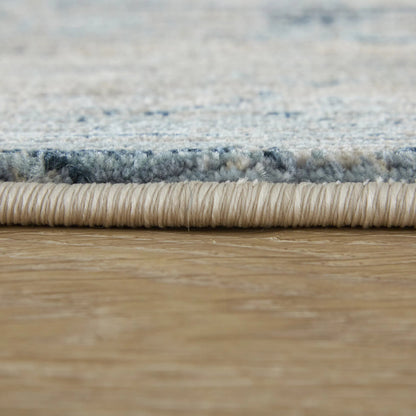 Sonora SNR39UAF Rug by Feizy in blue, ivory, gray. Made from polypropylene, polyester, viscose in a unique style.