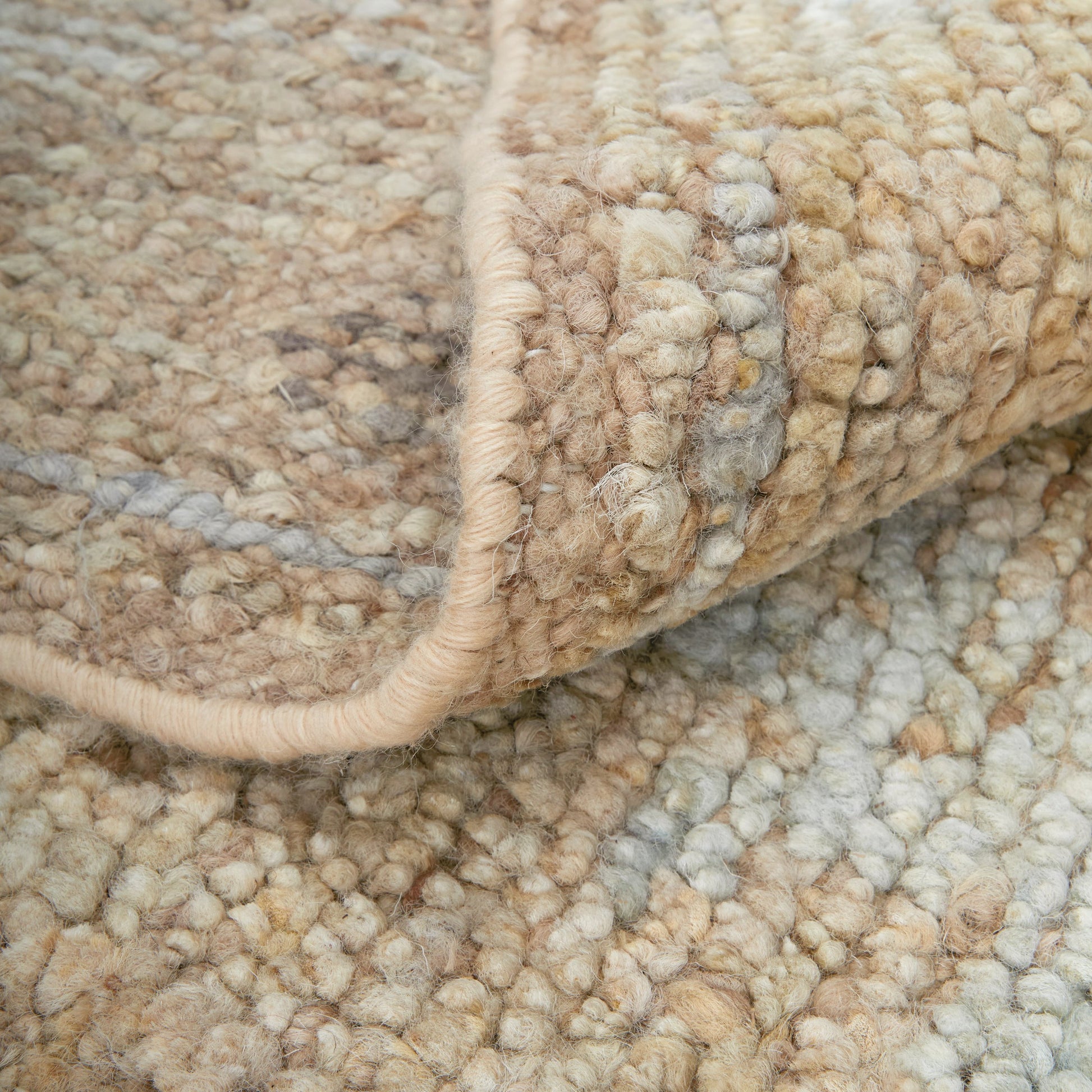 Grafton Traditional Ikat Rug - 69F8F by Feizy in tan, gray, ivory. Made from wool in a unique style.