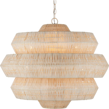 Antibes Chandelier by Currey and Company. Made from unique in a modern style.