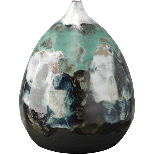 Collage Vase by Jamie Young in multi. Made from ceramic in a eclectic & global style.