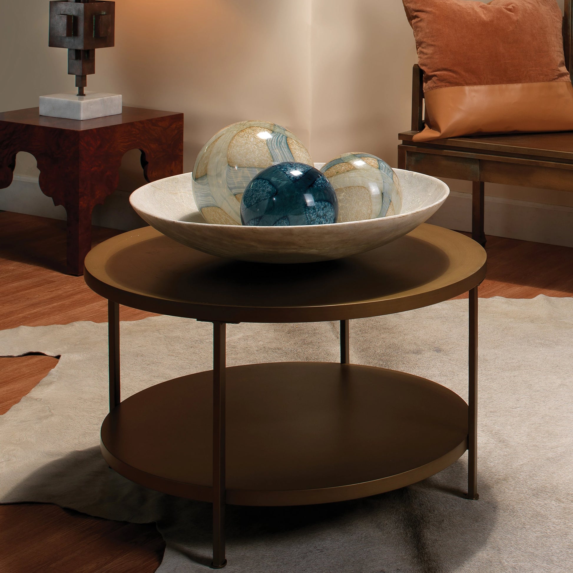 Cosmos Glass Balls by Jamie Young. Made from glass in a coastal style.