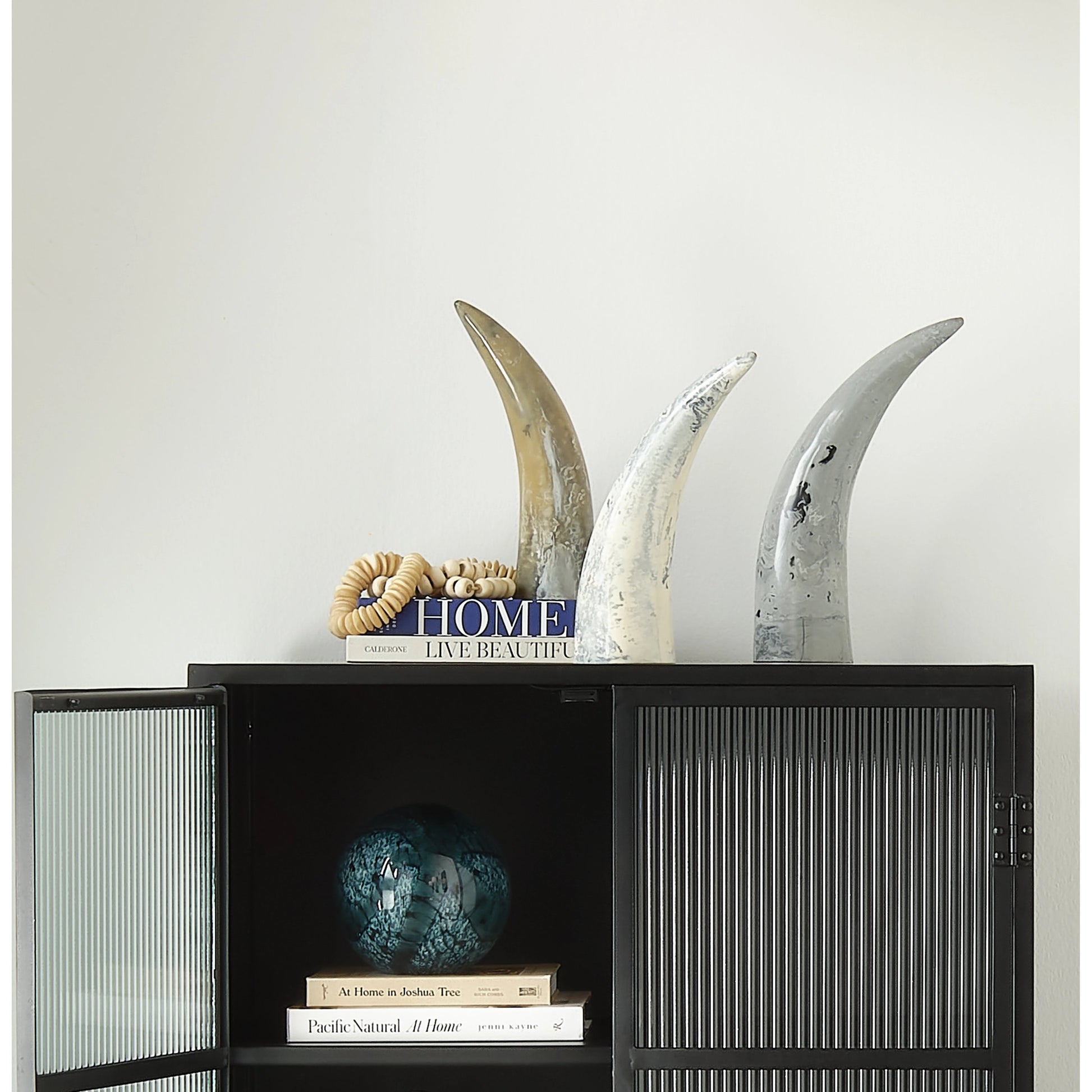 Cosmos Glass Balls by Jamie Young. Made from glass in a coastal style.