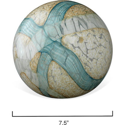 Cosmos Glass Balls by Jamie Young. Made from glass in a coastal style.