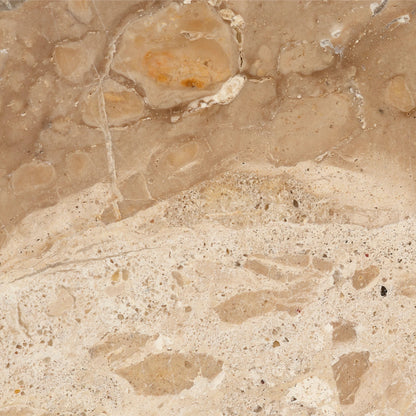 Crescent Marble Stand by Jamie Young in cream. Made from marble, metal: iron in a modern style.