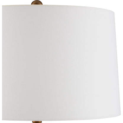 Montmartre Table Lamp by Currey and Company in milk, purple. Made from ceramic in a modern style.