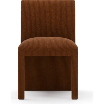 Precipice Upholstered Dining Chair by Caracole. Made from unique in a eclectic & global style.