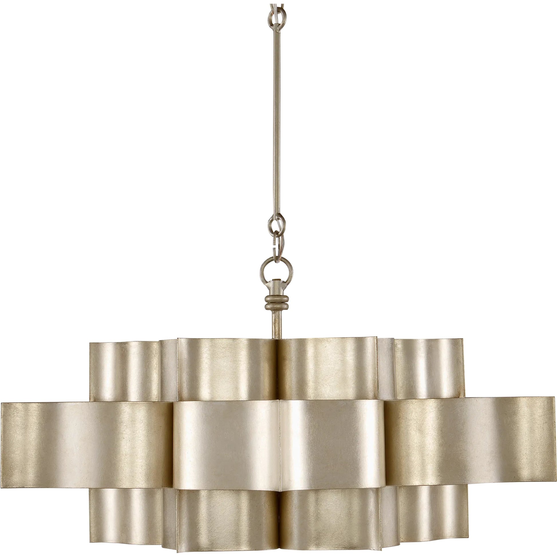 Grand Lotus Chandelier by Currey and Company. Made from unique in a modern style.