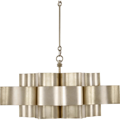 Grand Lotus Chandelier by Currey and Company. Made from unique in a modern style.