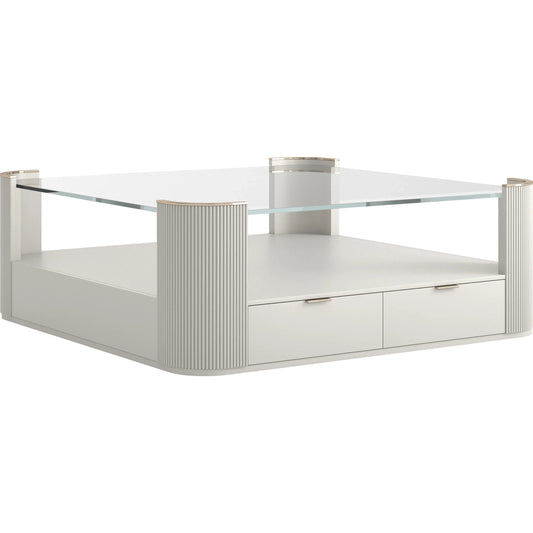 Love Square Cocktail Table by Caracole. Made from unique in a unique style.