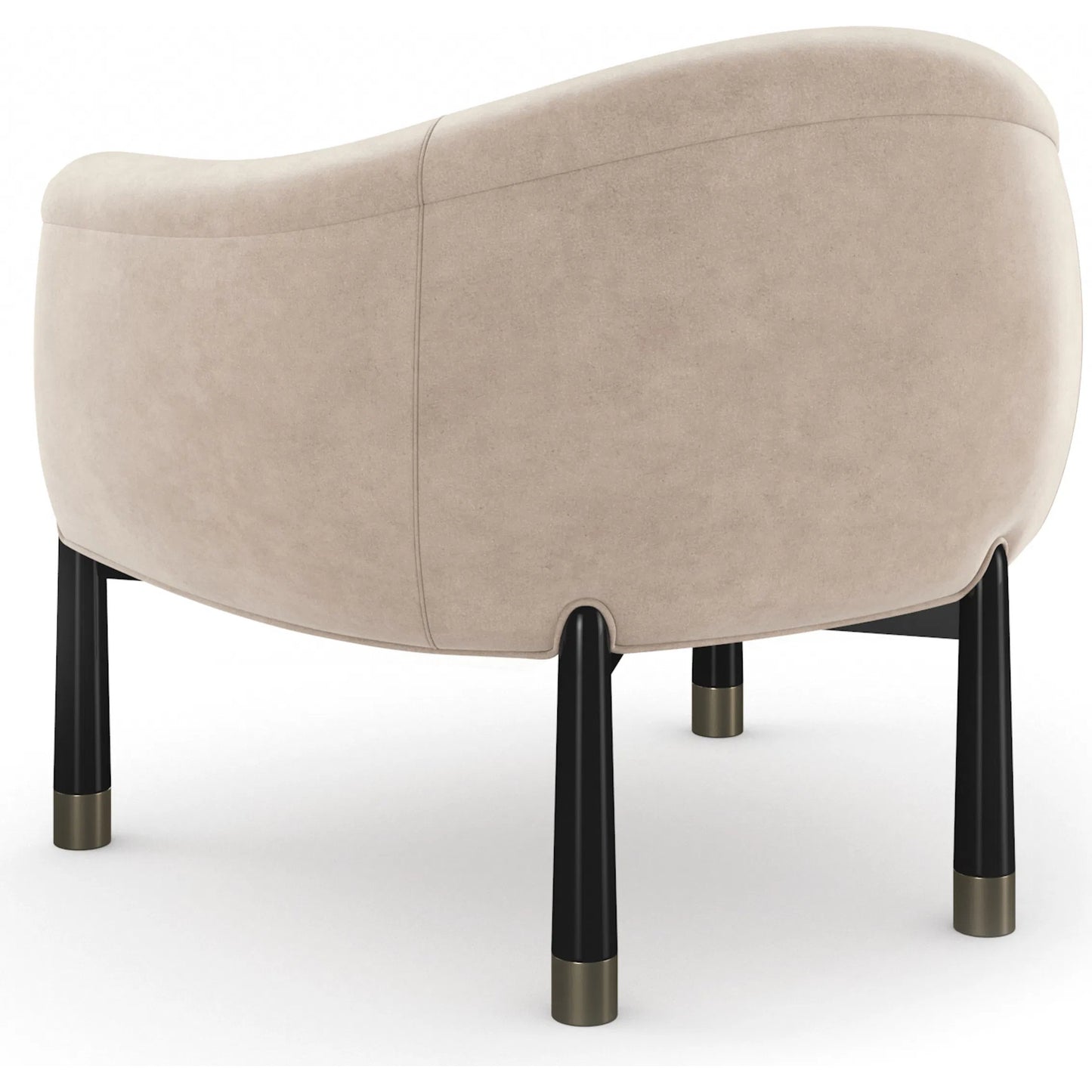 013 SI-2370717 | Additional Silo | Baton Accent Chair by Caracole in chocolate truffle, whisper of gold. Made from unique in a eclectic & global style.