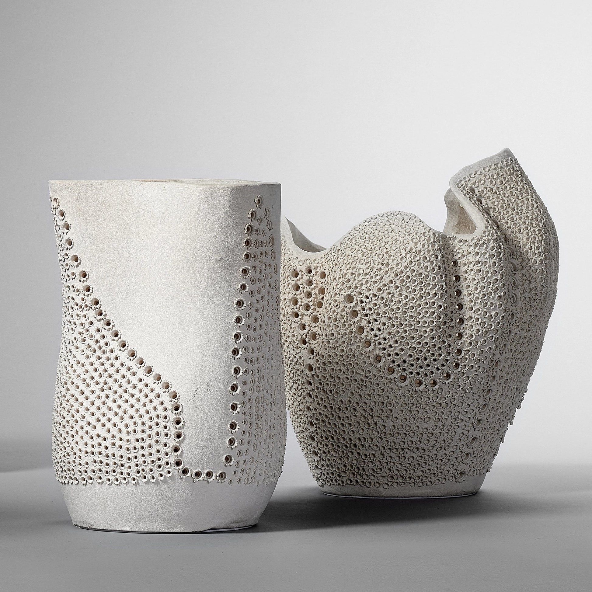 Eclipse Vase by Jamie Young. Made from porcelain in a coastal style.