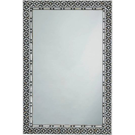 Evelyn Mirror by Jamie Young in mother of pearl. Made from unique in a eclectic & global style.