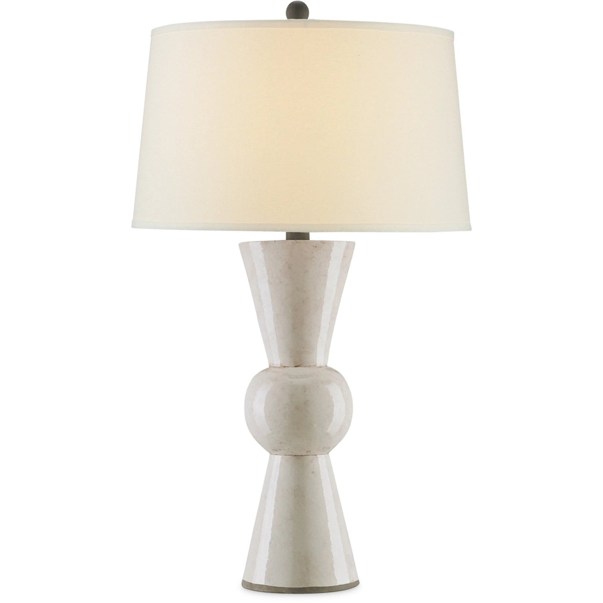 Upbeat Table Lamp by Currey and Company. Made from terracotta, wrought iron in a modern style.