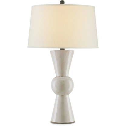 Upbeat Table Lamp by Currey and Company. Made from terracotta, wrought iron in a modern style.