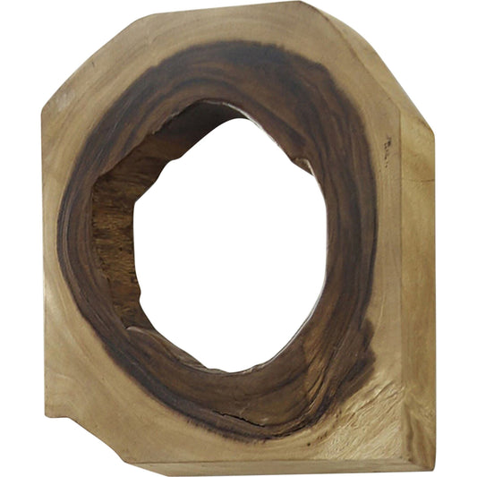 Chamcha Wood Wall Tile by Phillips Collection in brown. Made from wood in a eclectic & global style.