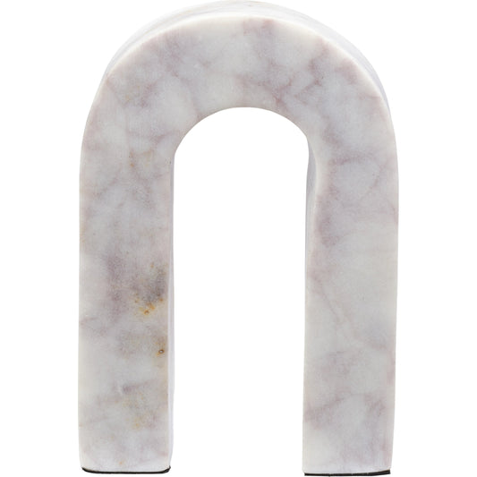 Flux Object by Jamie Young in white. Made from marble in a modern style.