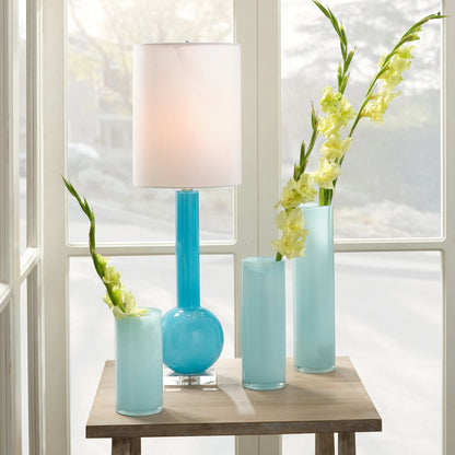 Gwendolyn Vases by Jamie Young. Made from glass in a modern style.