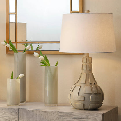 Gwendolyn Vases by Jamie Young. Made from glass in a modern style.