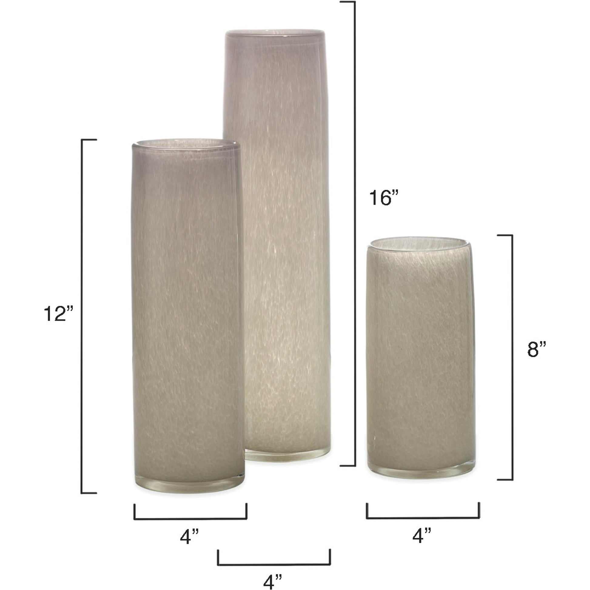 Gwendolyn Vases by Jamie Young. Made from glass in a modern style.