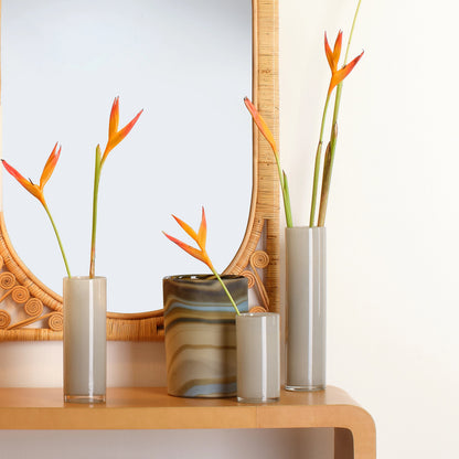 Gwendolyn Vases by Jamie Young. Made from glass in a modern style.