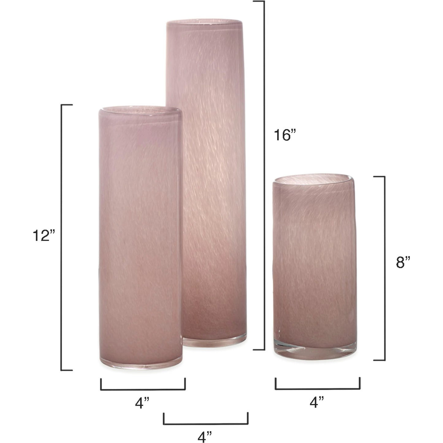 087 SI-1782494 | Additional Silo | Gwendolyn Vases by Jamie Young. Made from glass in a modern style.