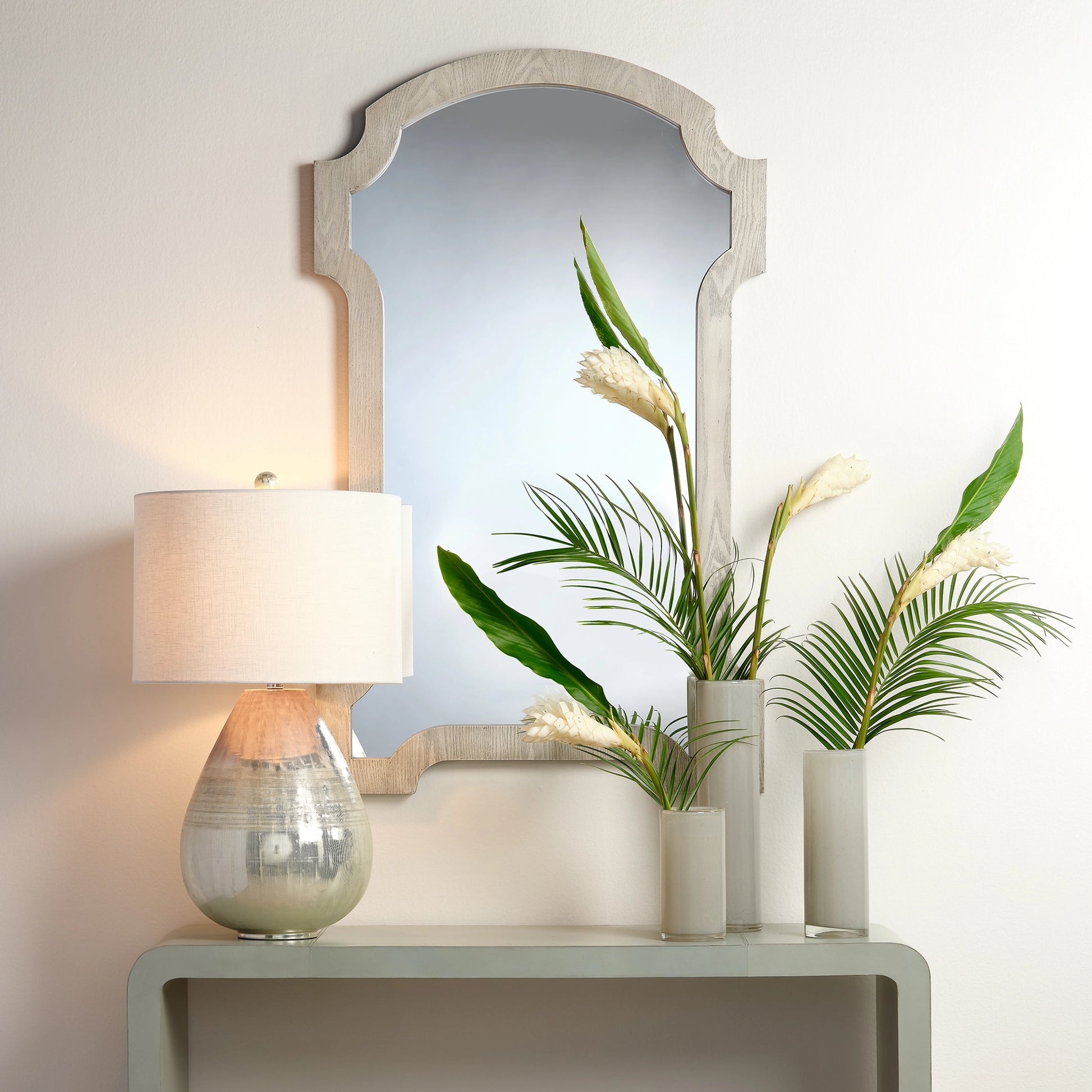 Gwendolyn Vases by Jamie Young. Made from glass in a modern style.