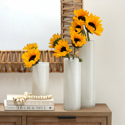Gwendolyn Vases by Jamie Young. Made from glass in a modern style.