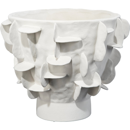 Helios Vase by Jamie Young. Made from ceramic in a modern style.