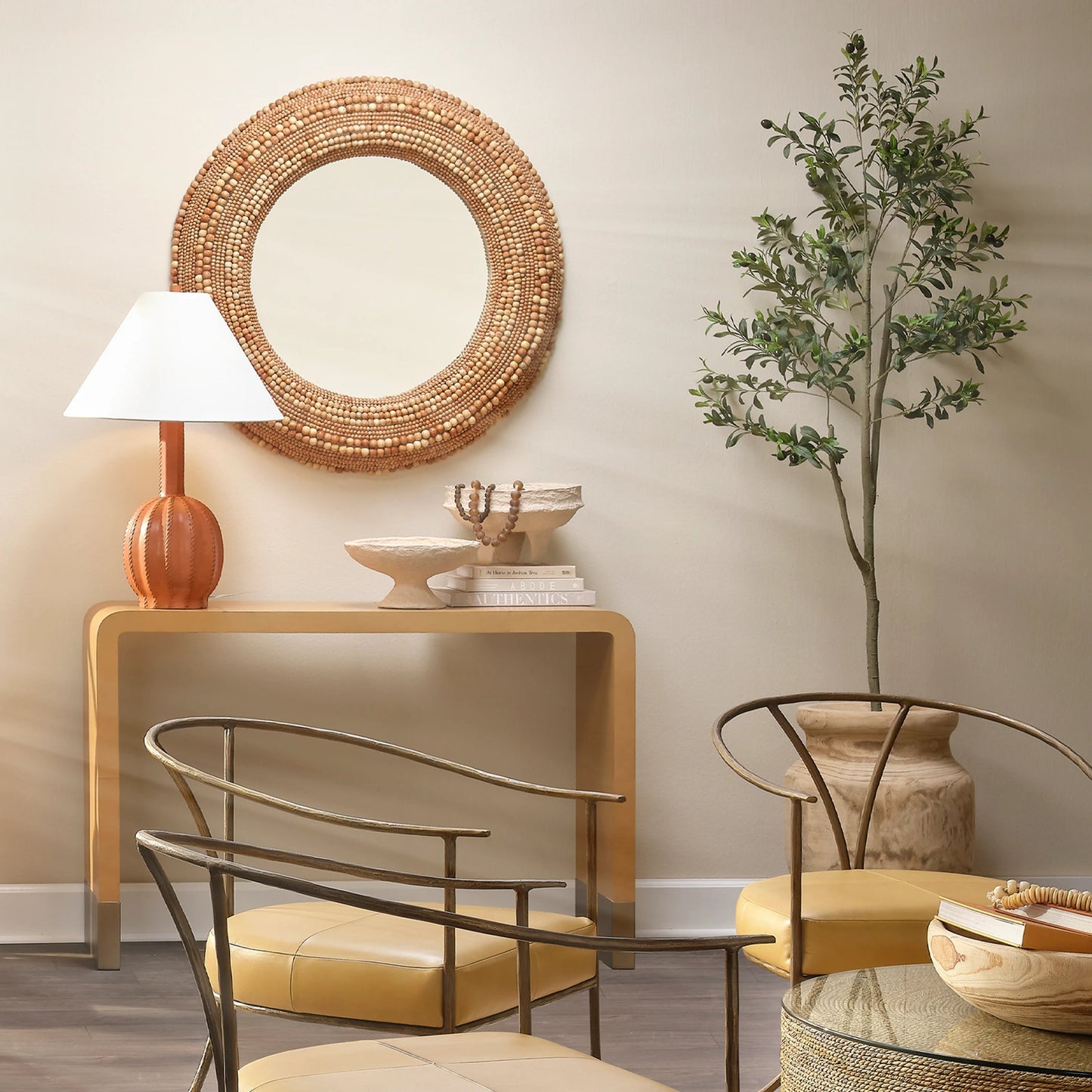 009 S-292028 | Lifestyle | Laguna Wooden Vase by Jamie Young in natural wood. Made from wood in a transitional style.