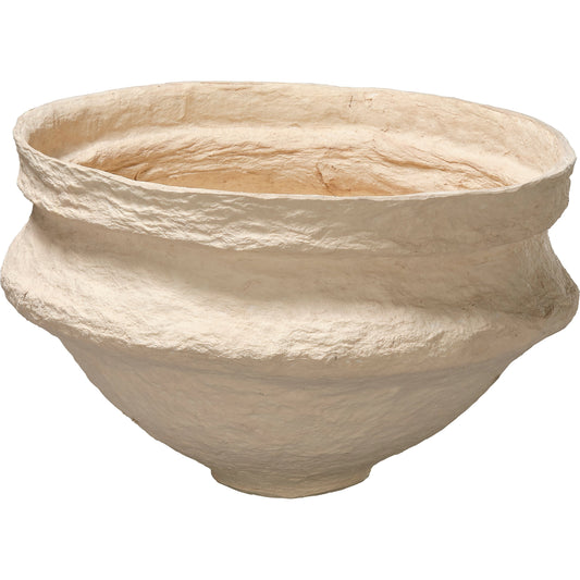 Landscape Bowl by Jamie Young. Made from cotton mache in a modern style.