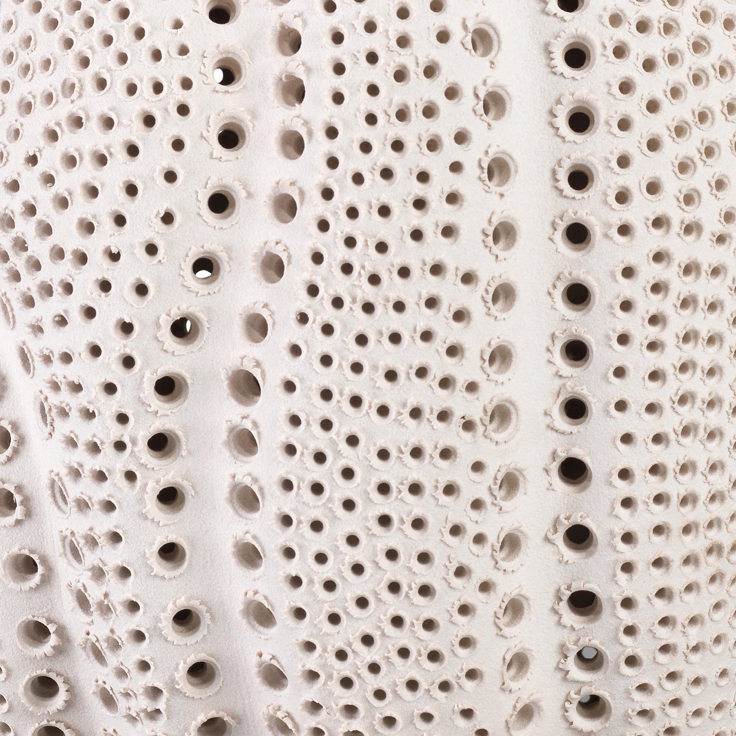 020 SI-1831443 | Closeup | Lunar Sphere by Jamie Young in matte white. Made from porcelain in a coastal style.
