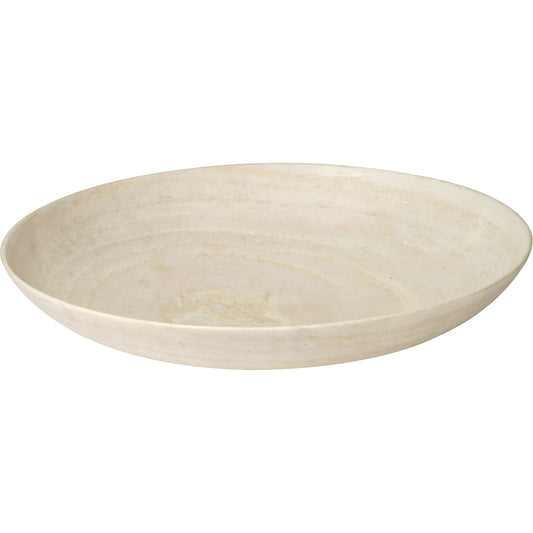 Marble Bowl by Jamie Young in white marble. Made from marble in a eclectic & global style.