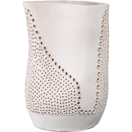 Moonrise Vase by Jamie Young. Made from porcelain in a modern style.