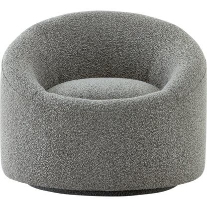 Sienna Swivel Chair by Pasargad Home. Made from polyester fabric in a modern style.