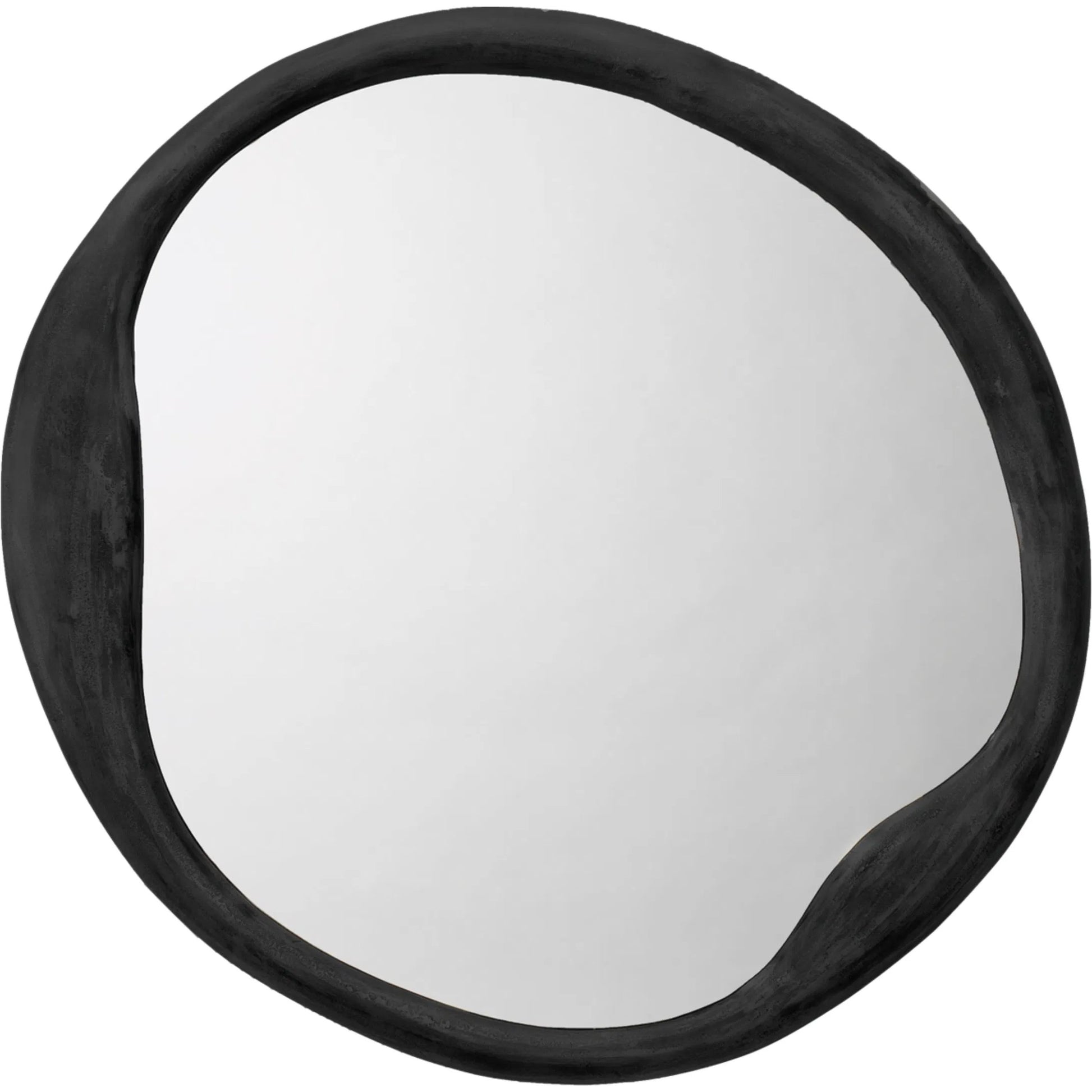 Organic Round Mirror by Jamie Young. Made from unique in a modern style.