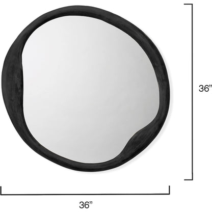 Organic Round Mirror by Jamie Young. Made from unique in a modern style.